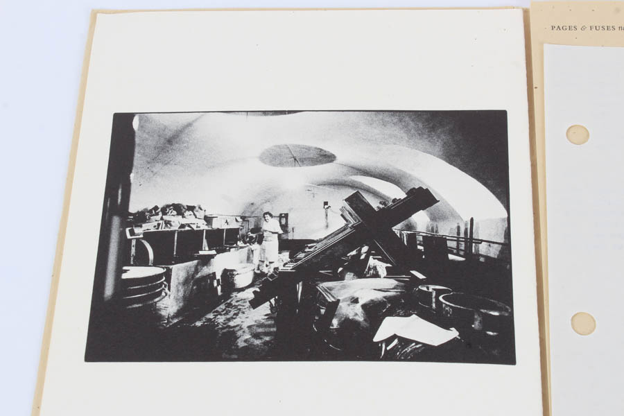 Robert Rauschenberg Handmade Paper with Collage "Bit"