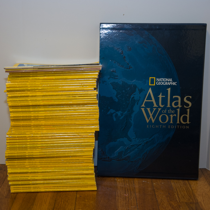 Collection of 2010's National Geographic Magazines