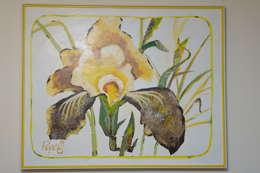 Original Acrylic on Canvas Floral Painting