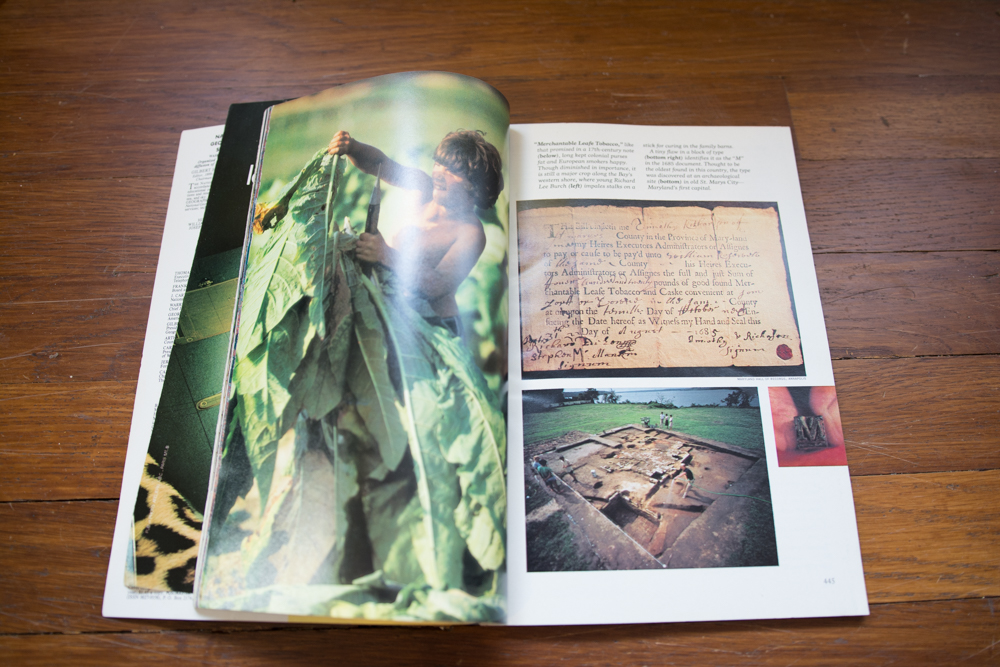 Collection of 1980s National Geographic Magazines