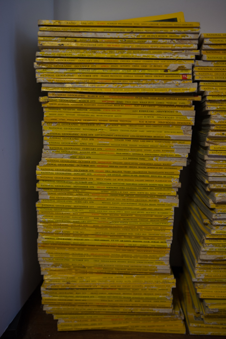 Collection of 1970's National Geographic Magazines