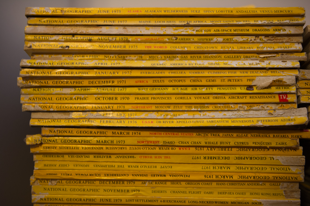 Collection of 1970's National Geographic Magazines