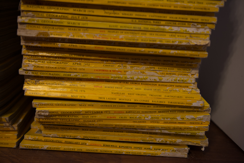 Collection of 1970's National Geographic Magazines