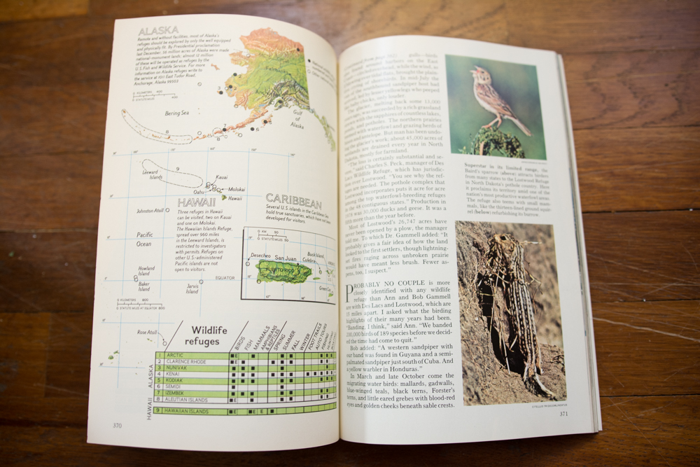 Collection of 1970's National Geographic Magazines