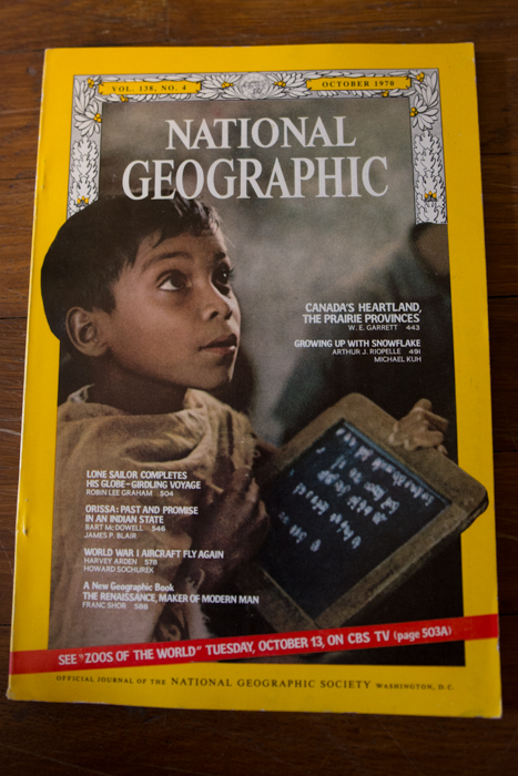 Collection of 1970's National Geographic Magazines