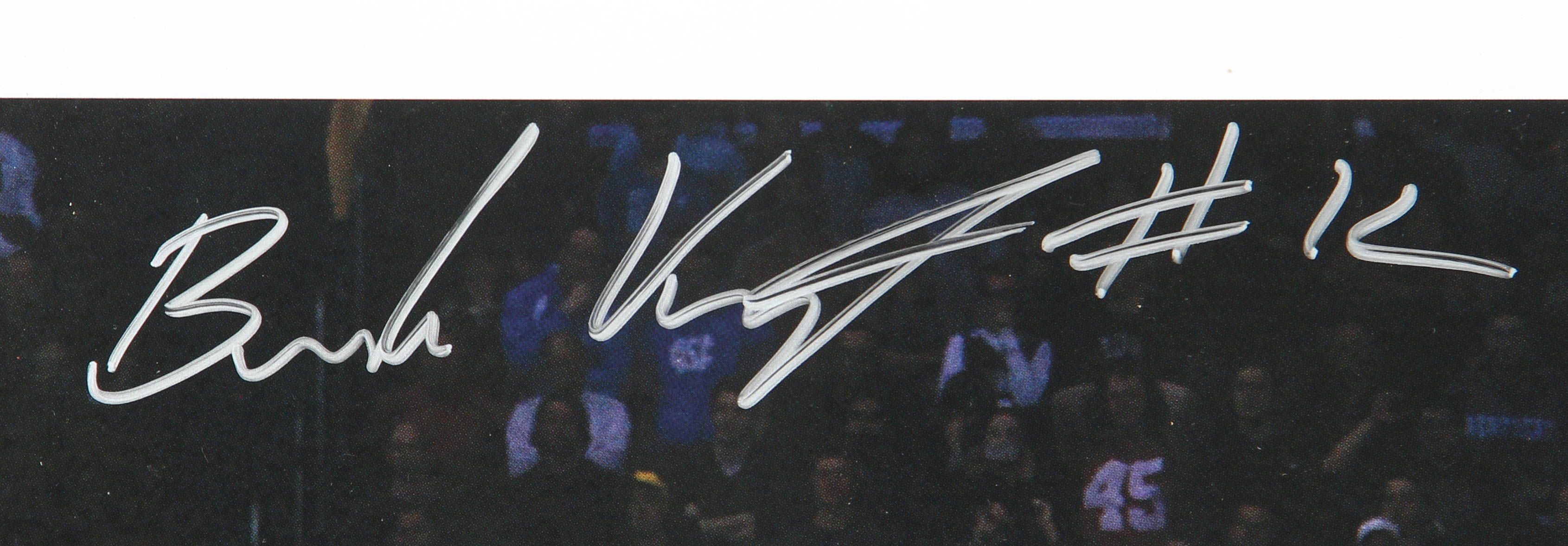 Duo of Limited Edition Autographed UK Wildcat Offset Lithographs