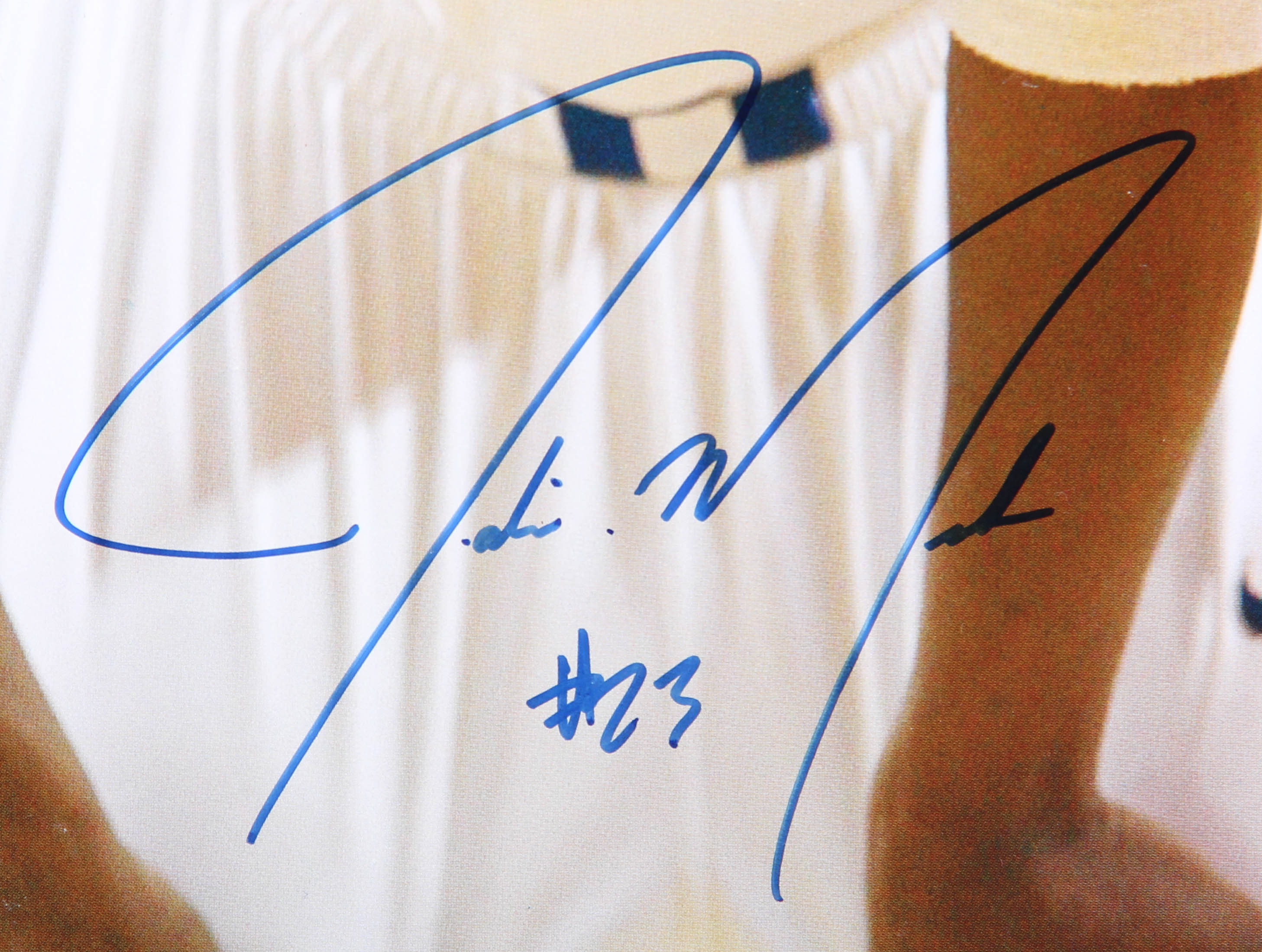 Duo of Limited Edition Autographed UK Wildcat Offset Lithographs