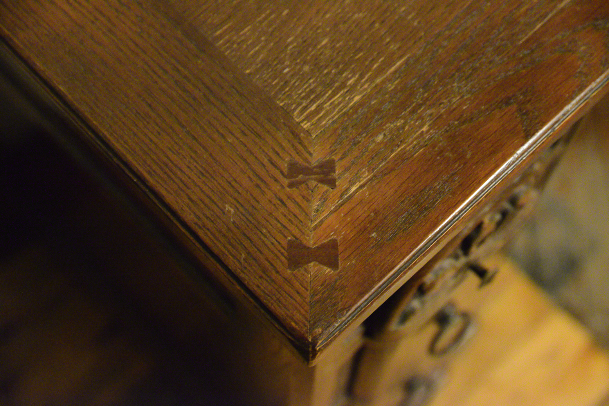 Vintage Romweber Viking Oak Desk