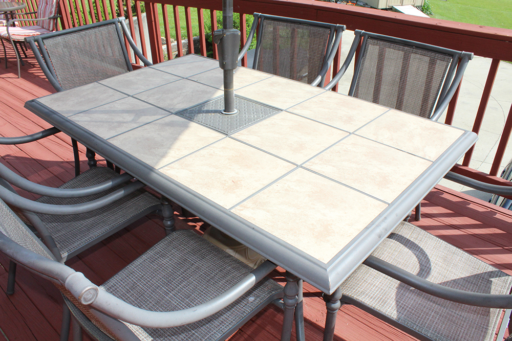 Hampton Bay Cast Metal Patio Set