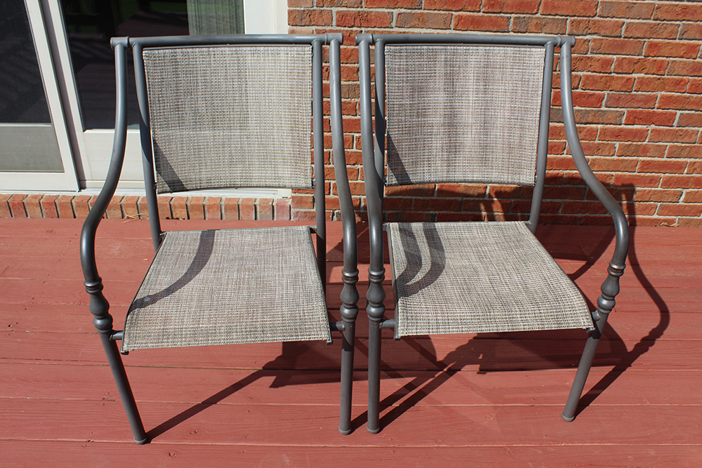 Hampton Bay Cast Metal Patio Set