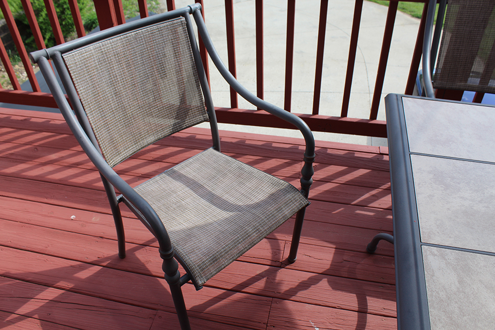 Hampton Bay Cast Metal Patio Set