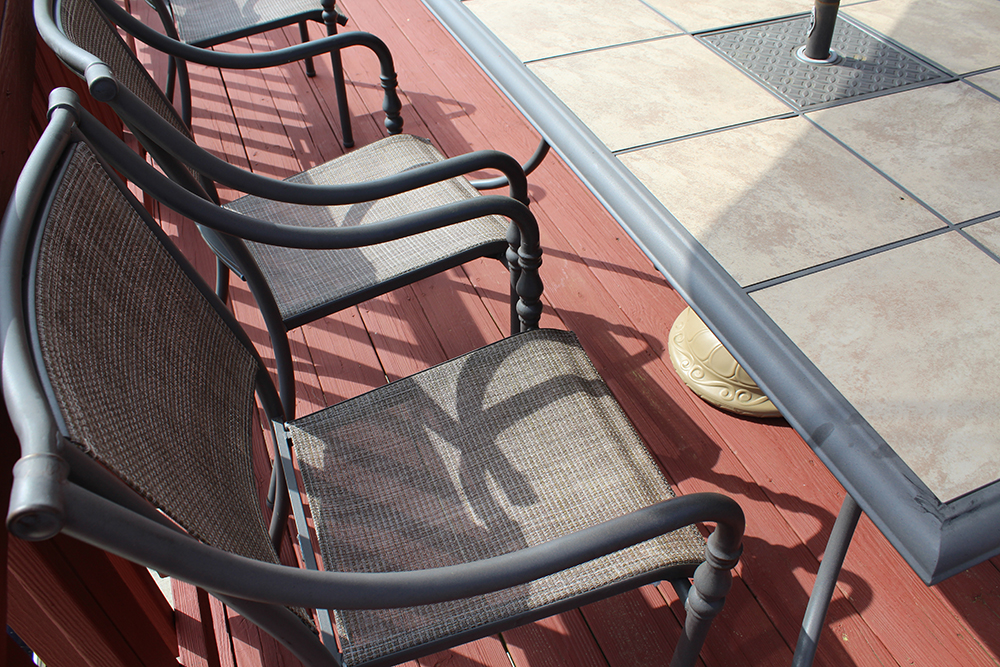 Hampton Bay Cast Metal Patio Set