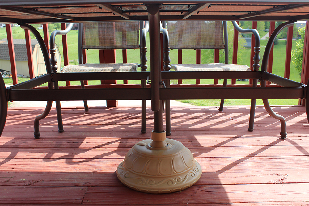 Hampton Bay Cast Metal Patio Set