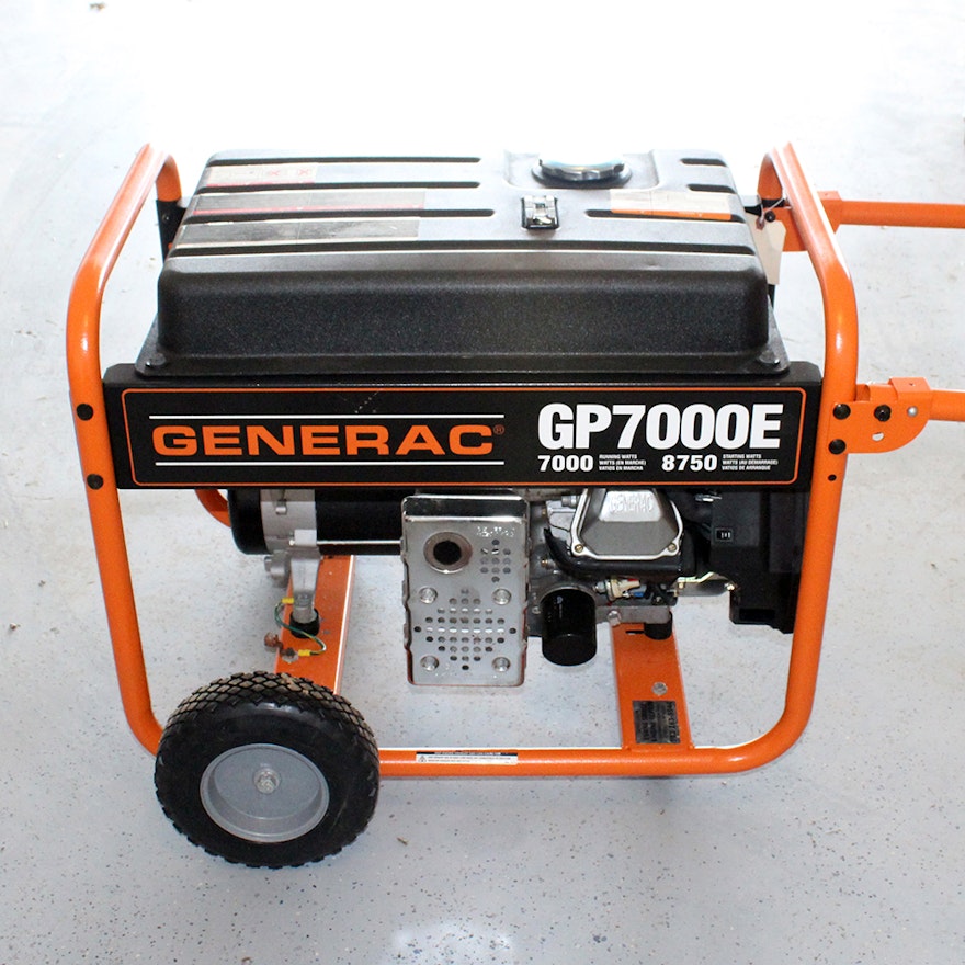 Generac GP 7000E Portable Generator