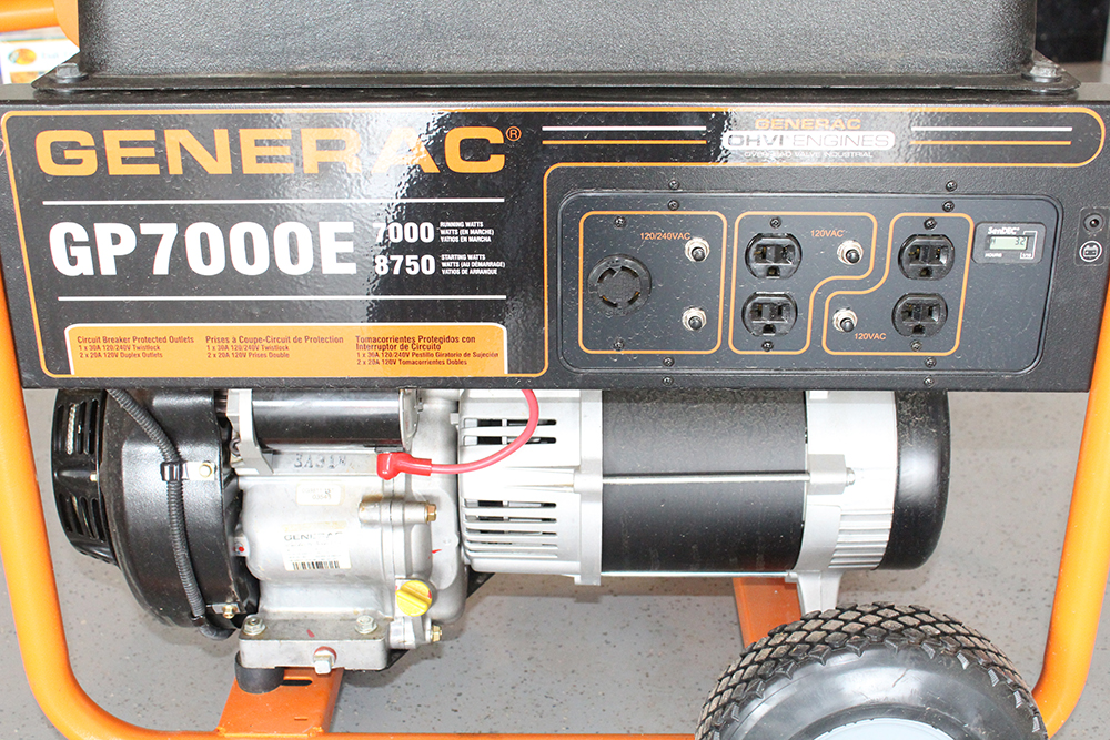 Generac GP 7000E Portable Generator