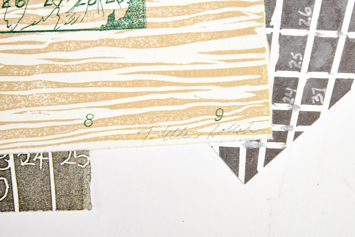 Scarce 1989 Signed Limited Edition Calendar Prints