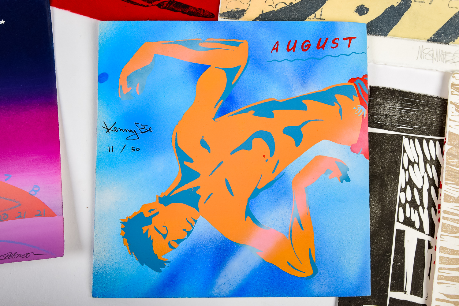 Scarce 1989 Signed Limited Edition Calendar Prints