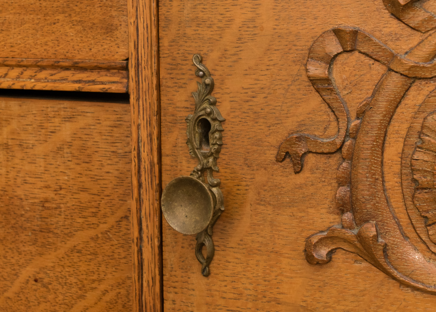 Victorian Oak Sideboard