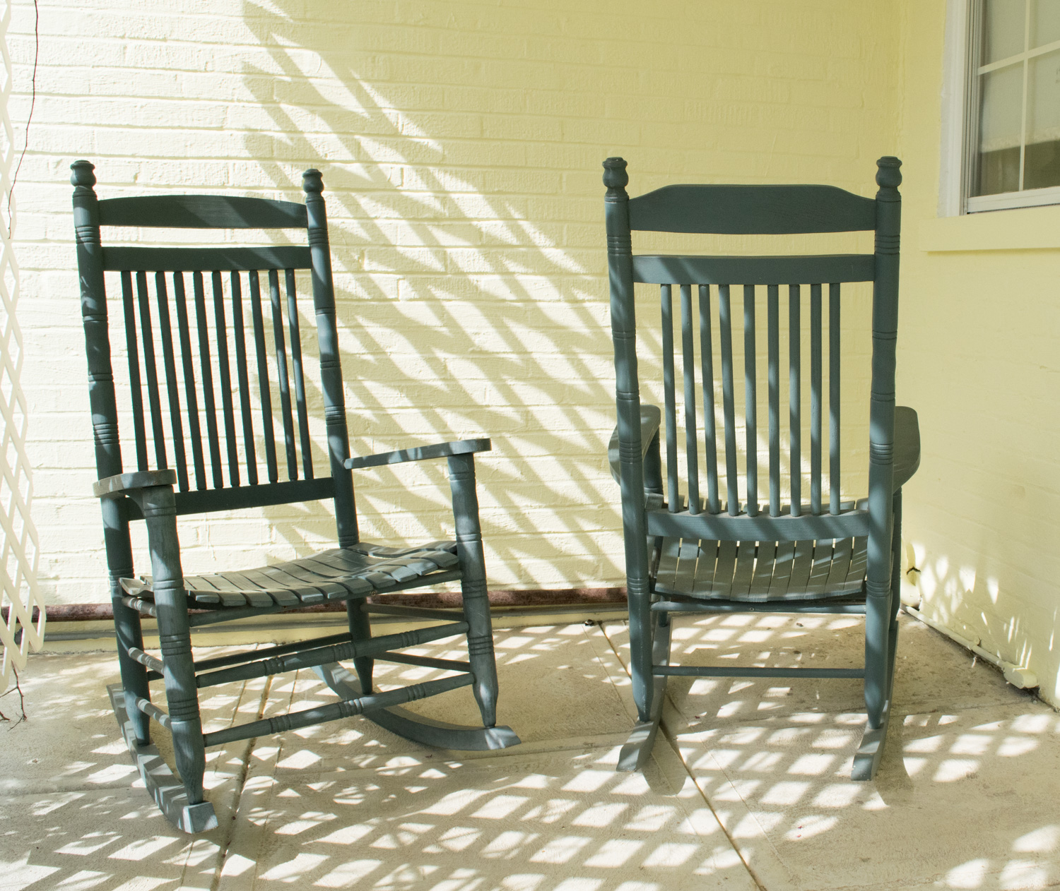 Pair of Shaker Rocking Chairs