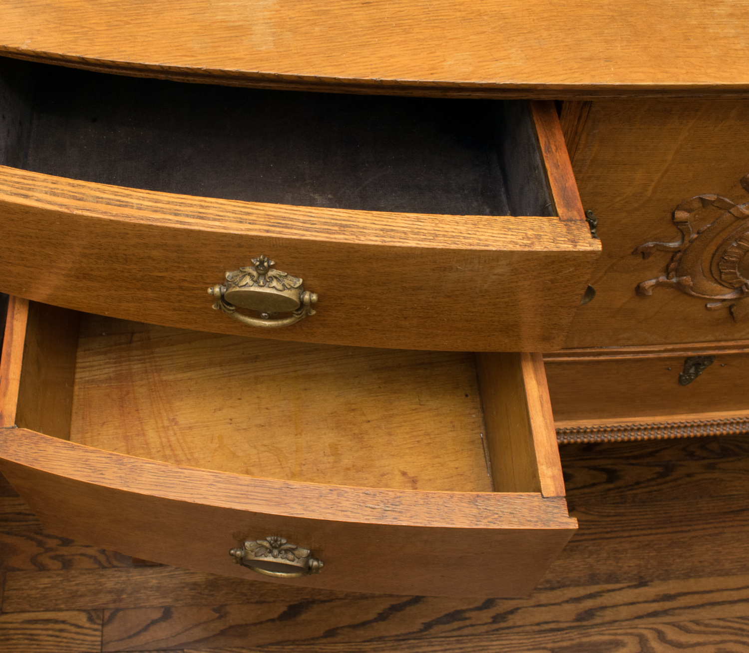 Victorian Oak Sideboard