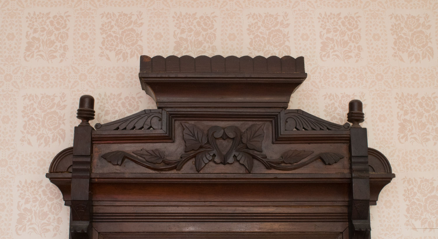 Eastlake Mahogany Pier Mirror Circa 1890's