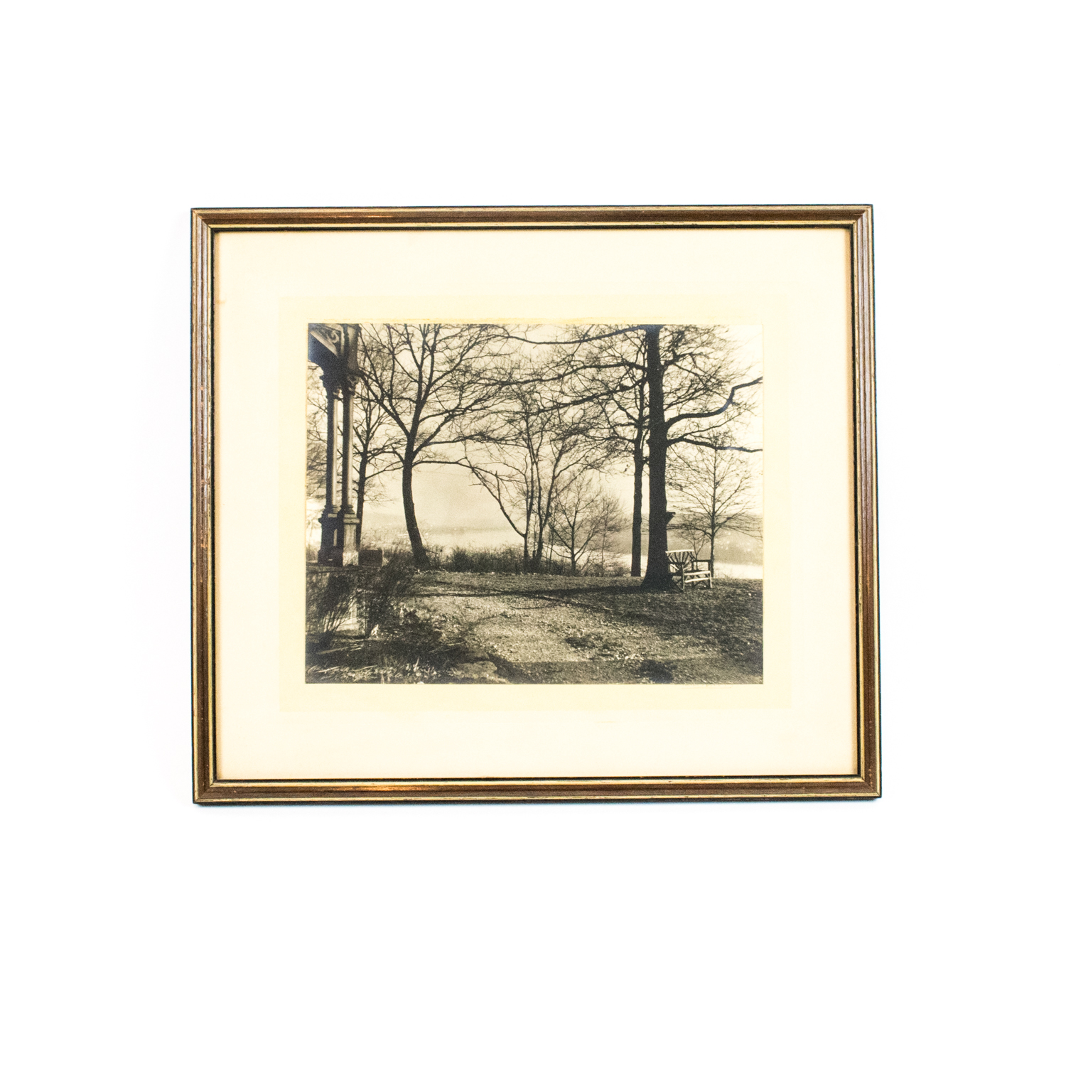 Black and White Photograph of Ault Park, Cincinnati Ohio Photographed By Paul Briol