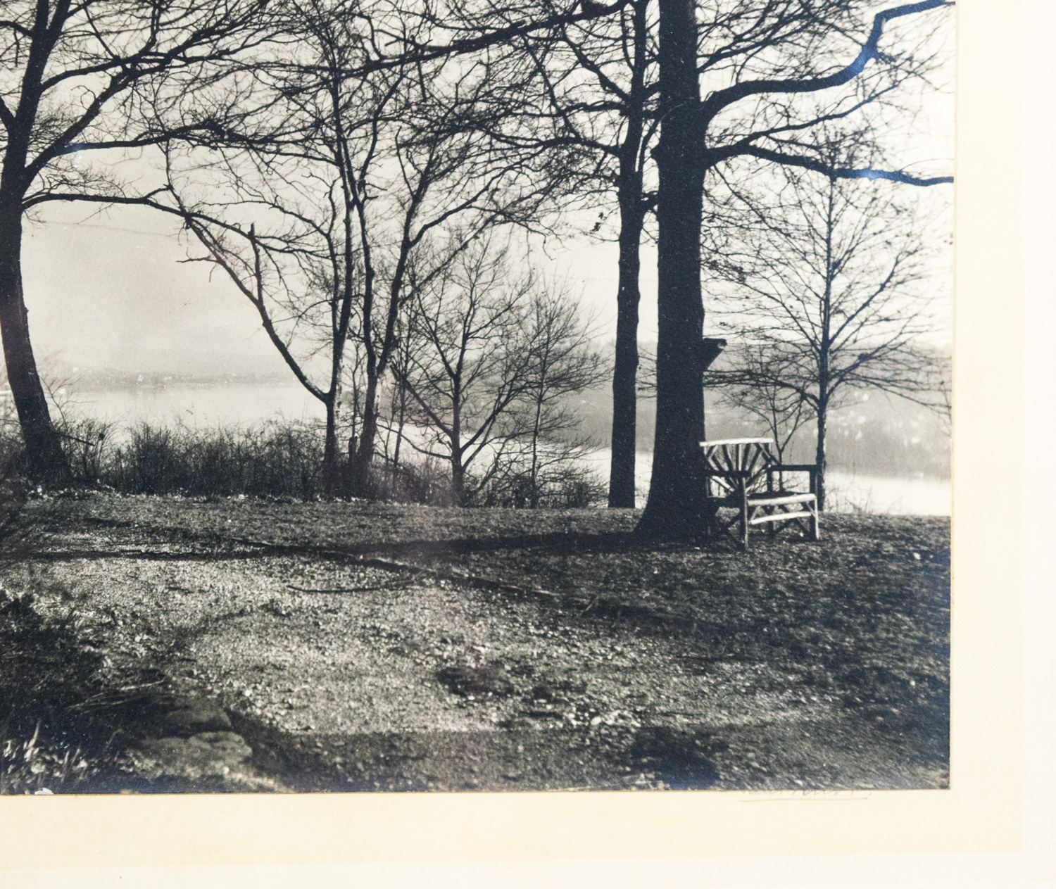 Black and White Photograph of Ault Park, Cincinnati Ohio Photographed By Paul Briol