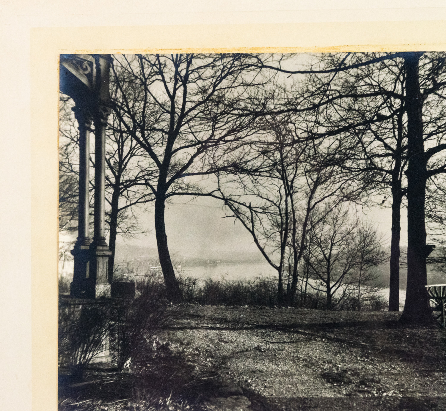 Black and White Photograph of Ault Park, Cincinnati Ohio Photographed By Paul Briol