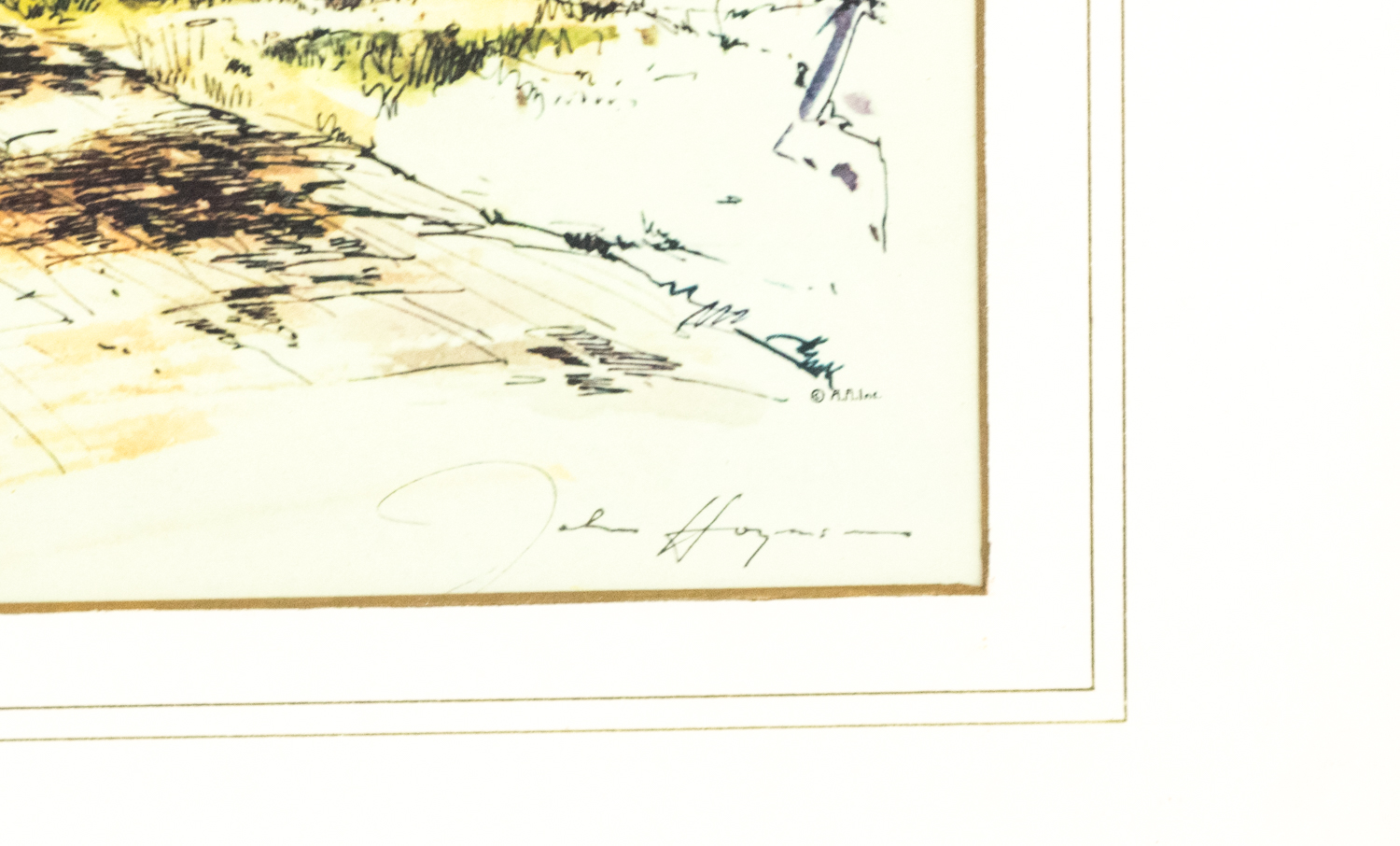 John Haymson "The Raleigh Tavern" Offset Lithograph