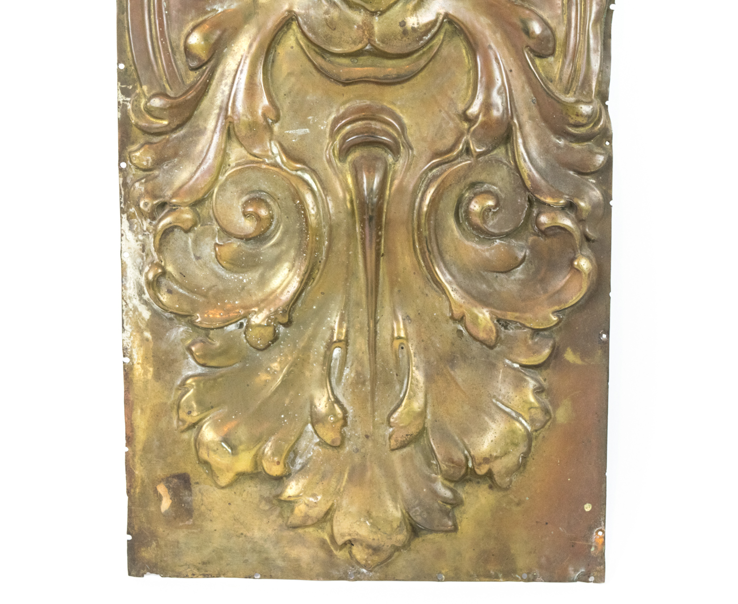 Antique Cast Brass Renaissance Revival Wall Hanging