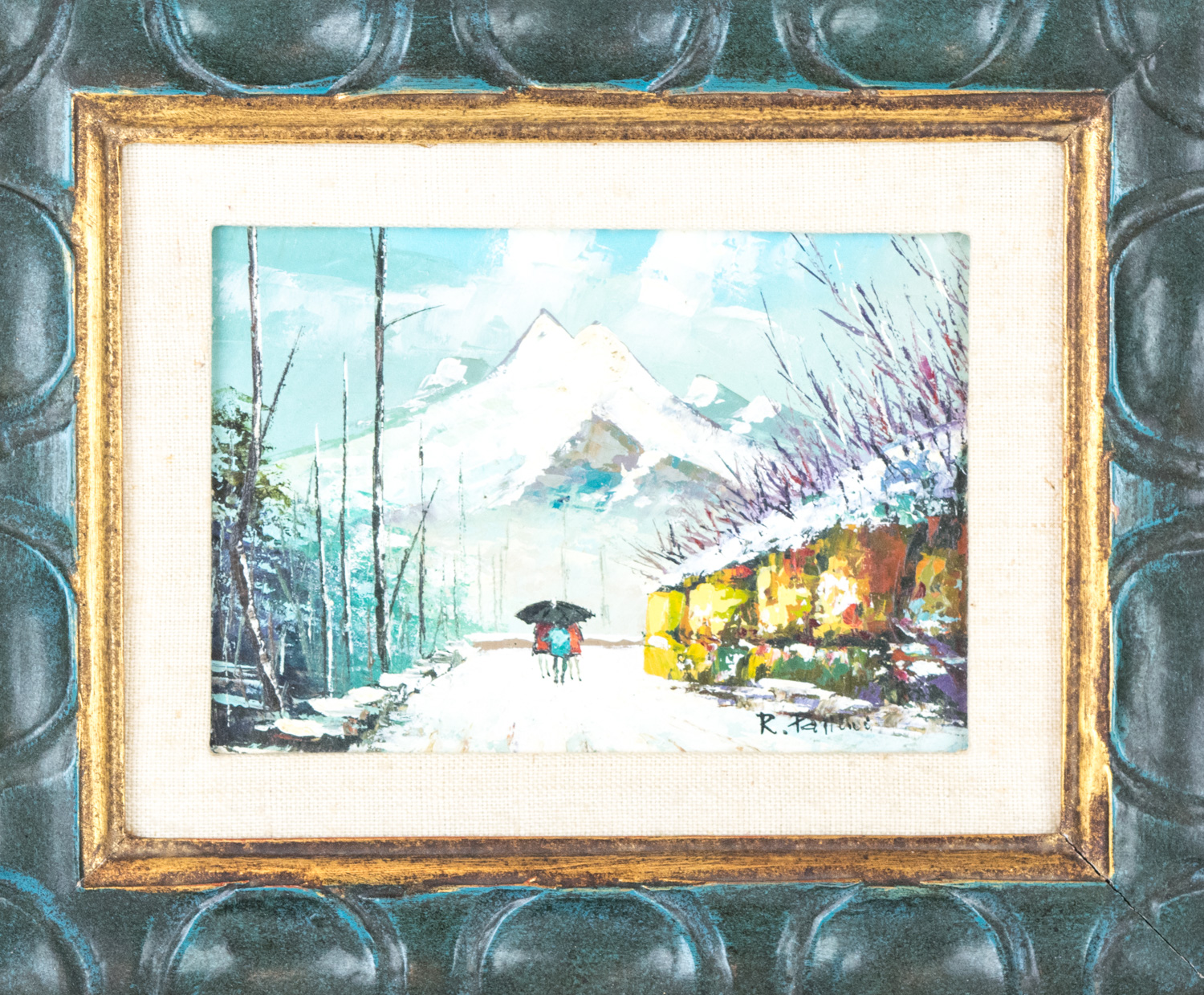 Original Mountain Landscape Painting