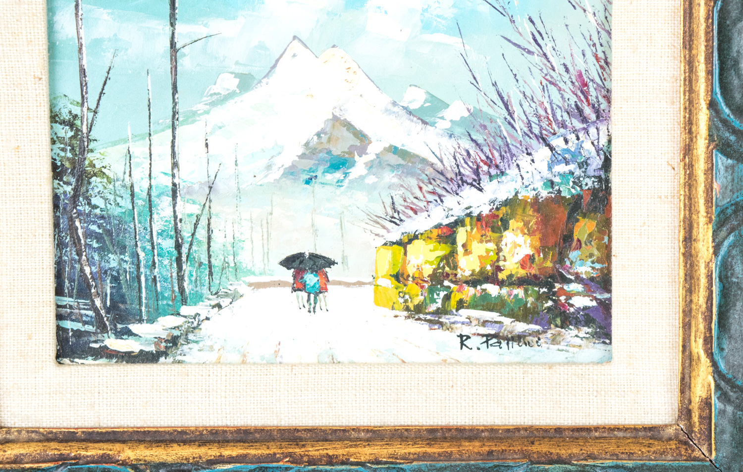 Original Mountain Landscape Painting