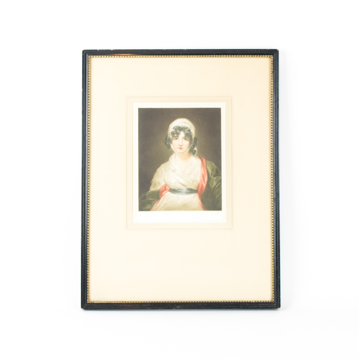 Edmund Wardle Mezzotint Titled "Mrs. Siddons"