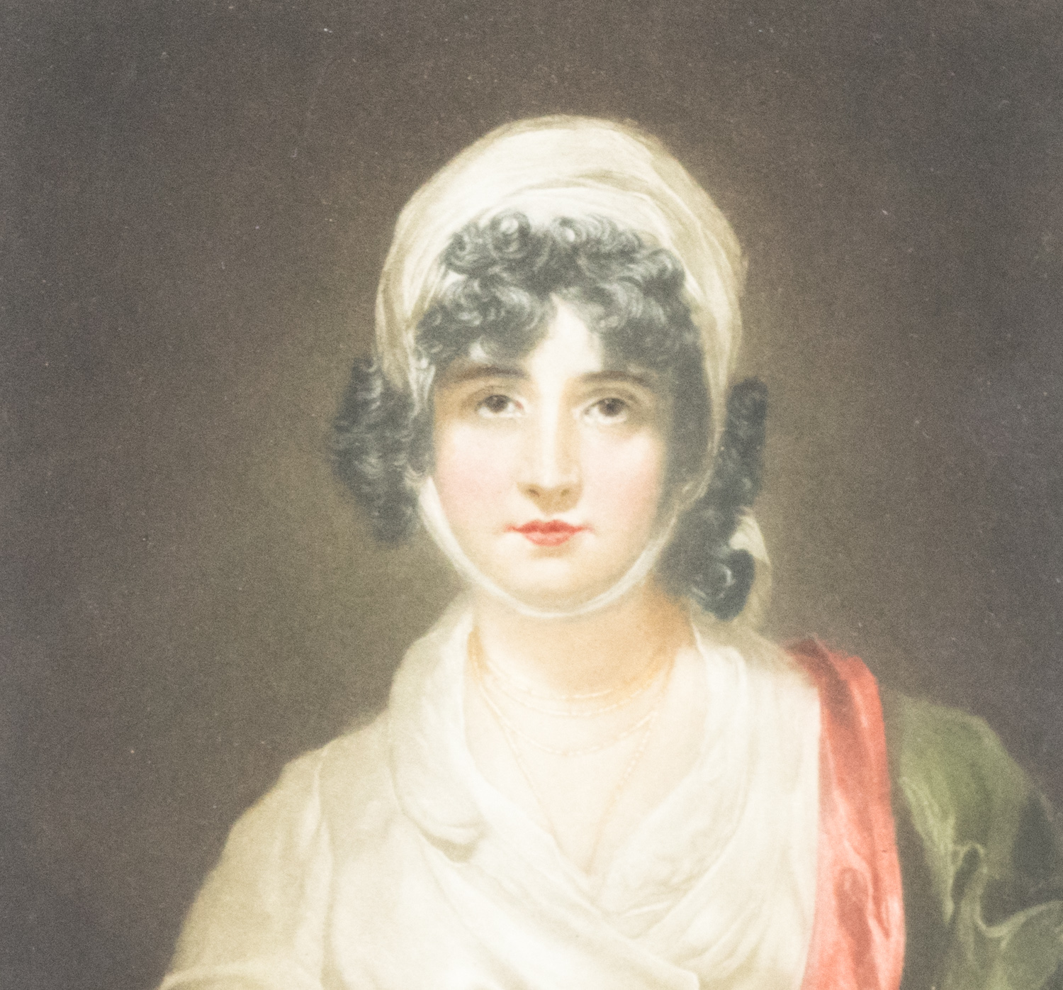 Edmund Wardle Mezzotint Titled "Mrs. Siddons"