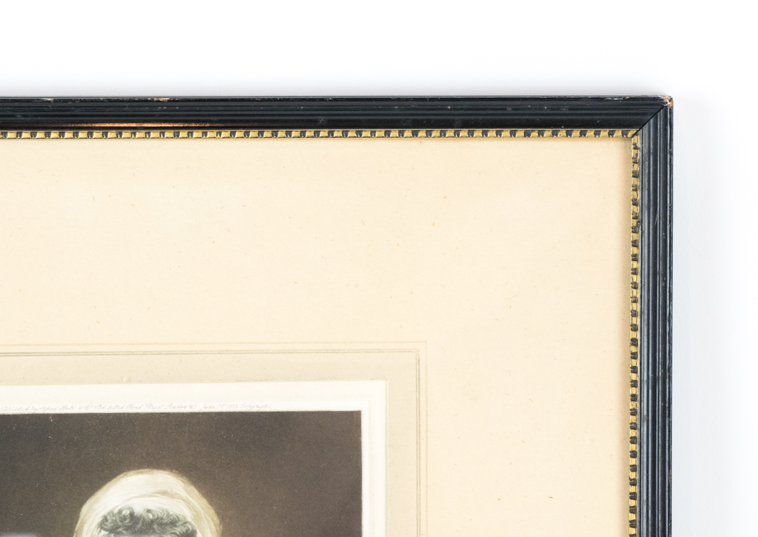 Edmund Wardle Mezzotint Titled "Mrs. Siddons"