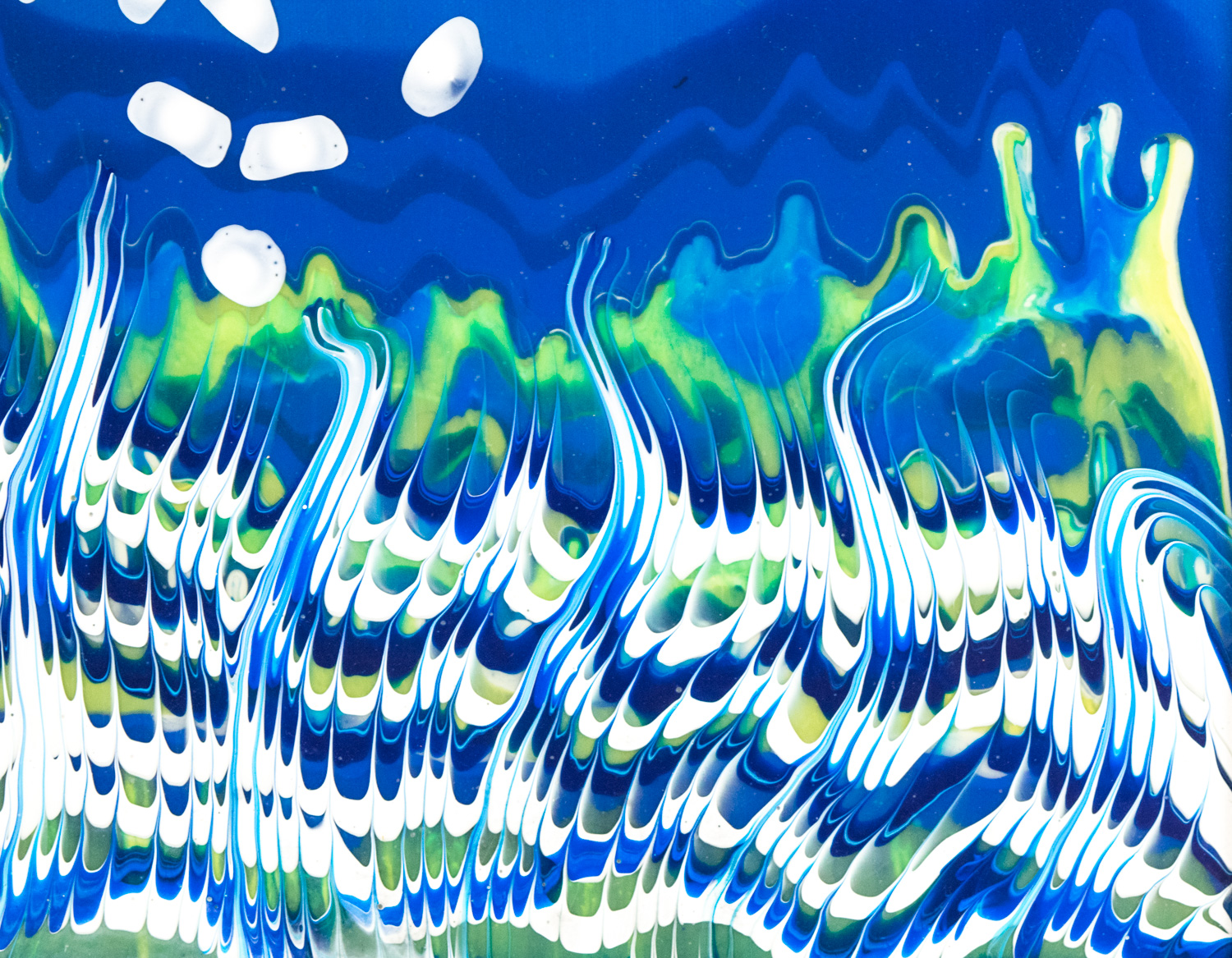 Original Mixed Media Artwork On Resin