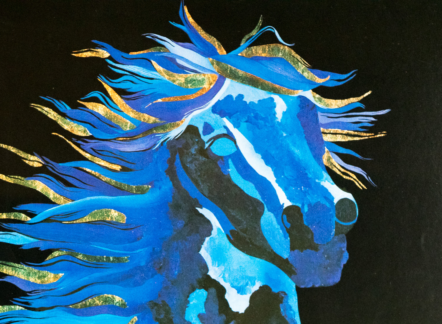 Jana Peterson "Peruvian Blue" Art Poster