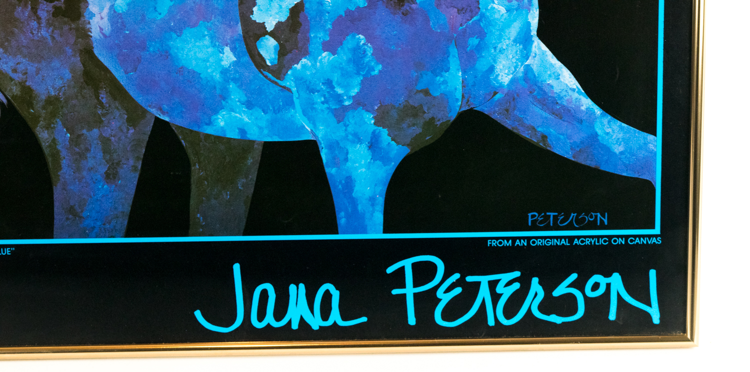 Jana Peterson "Peruvian Blue" Art Poster