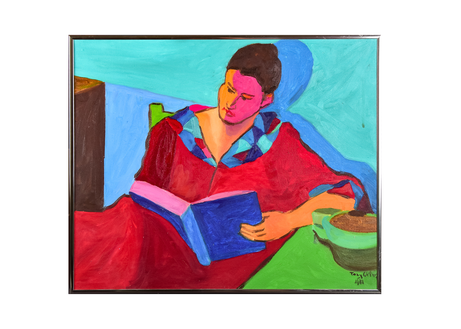 Original Tony Ortega Oil On Canvas Painting