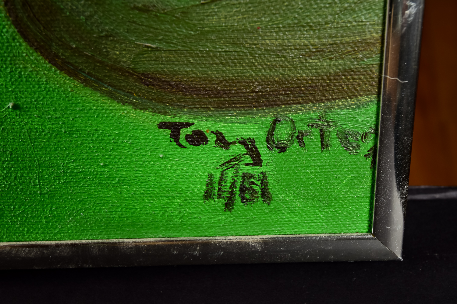 Original Tony Ortega Oil On Canvas Painting