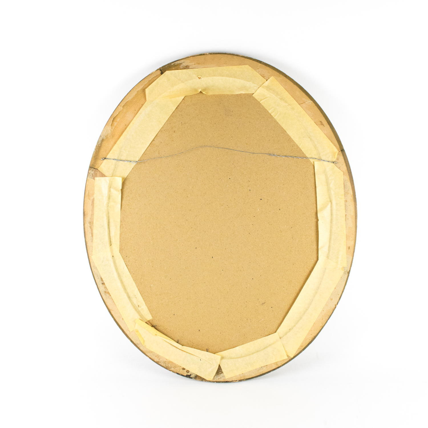 Framed Lithograph Depicting a Young Woman