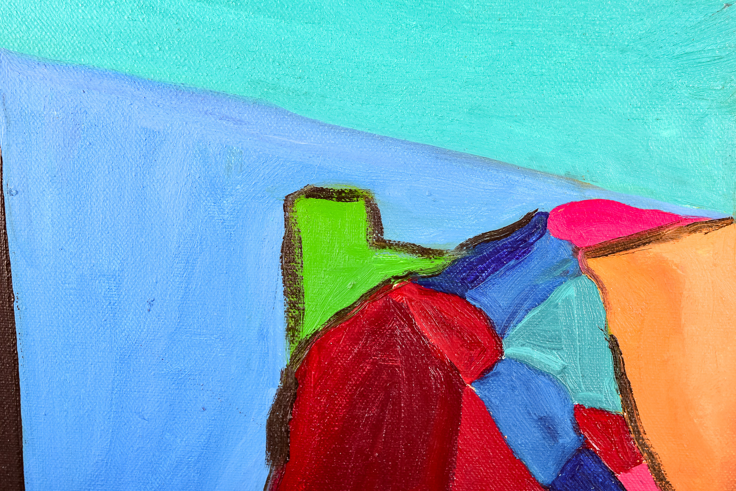 Original Tony Ortega Oil On Canvas Painting