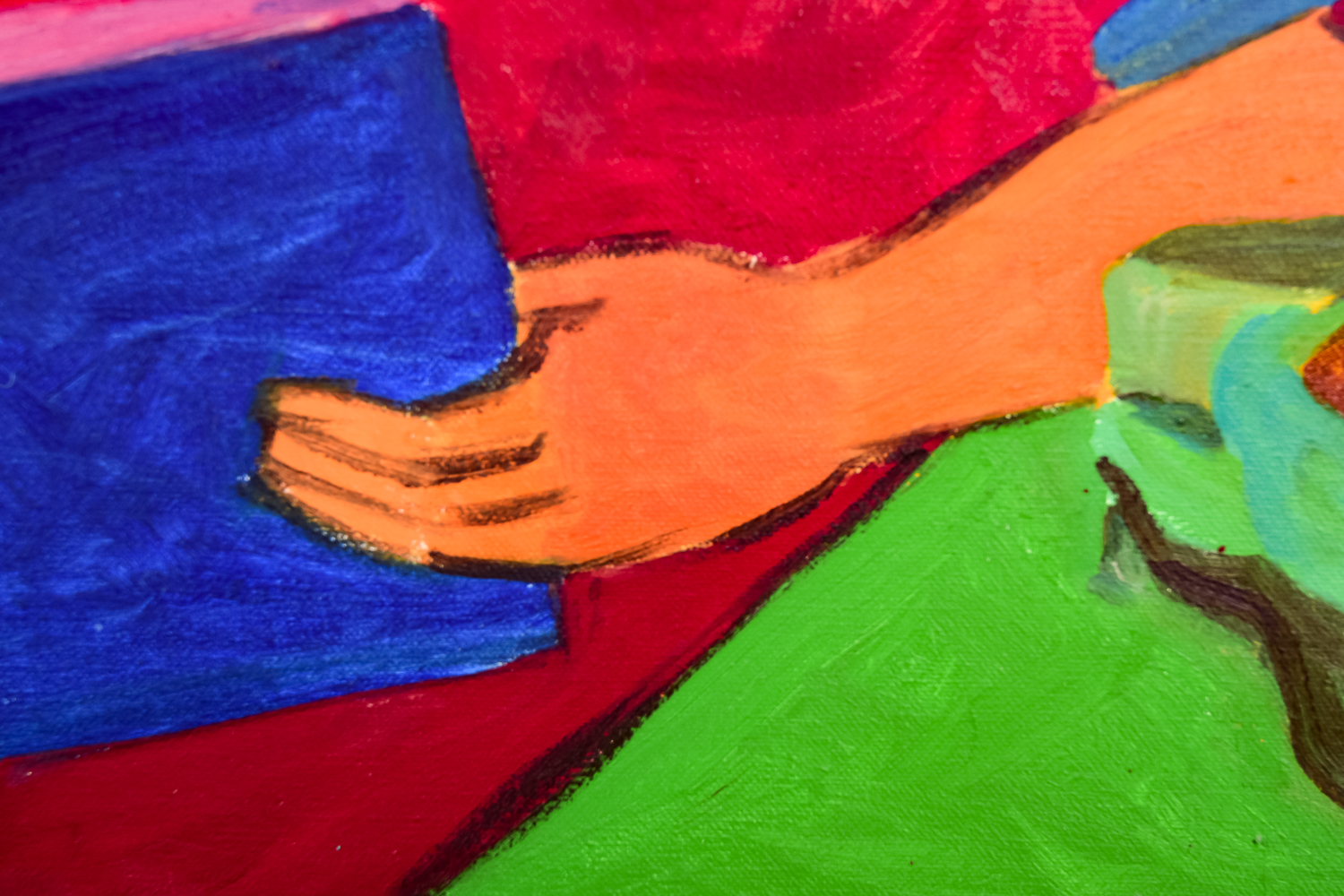 Original Tony Ortega Oil On Canvas Painting