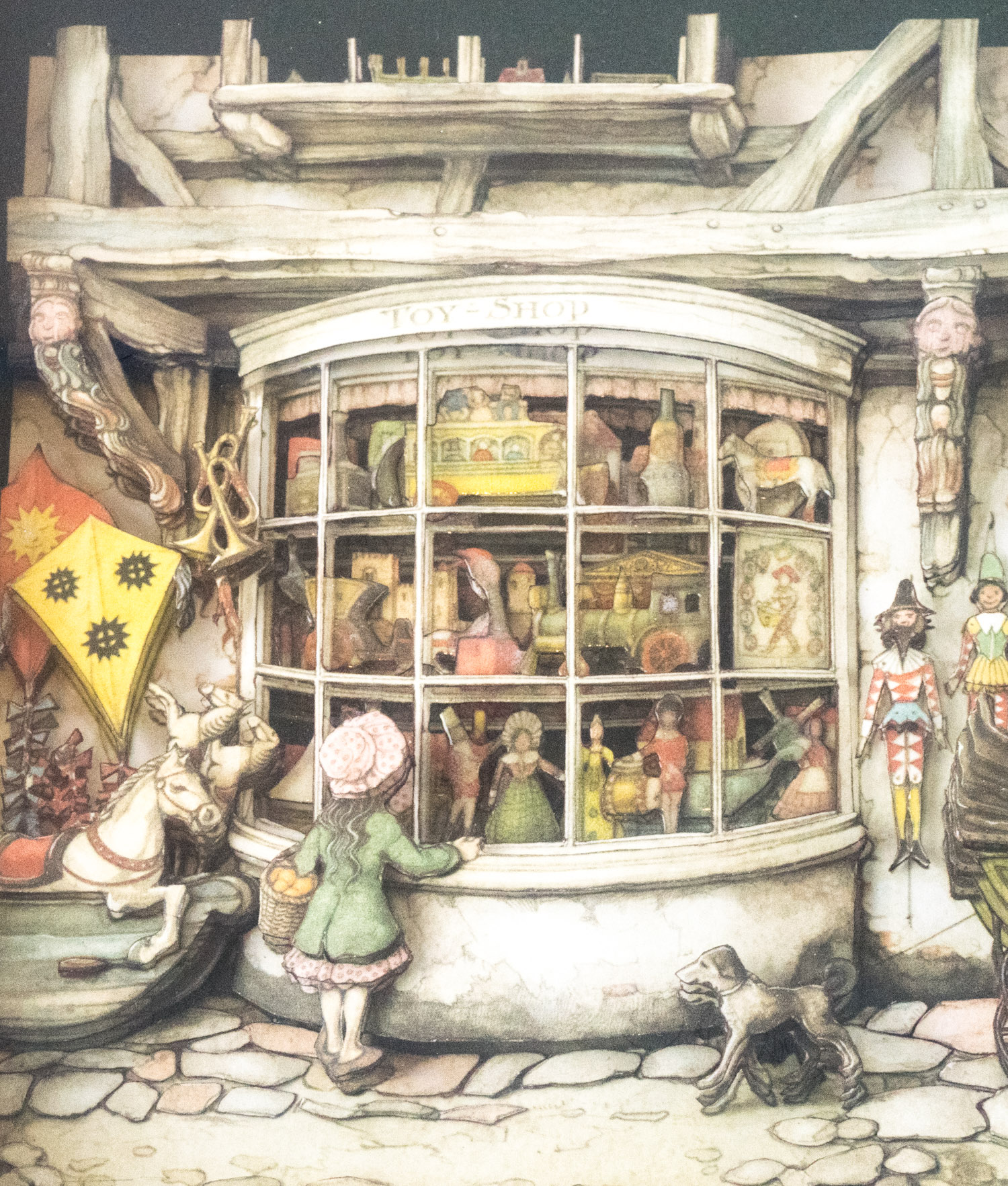 Pair of Judy Songailo Framed Papier-Toles