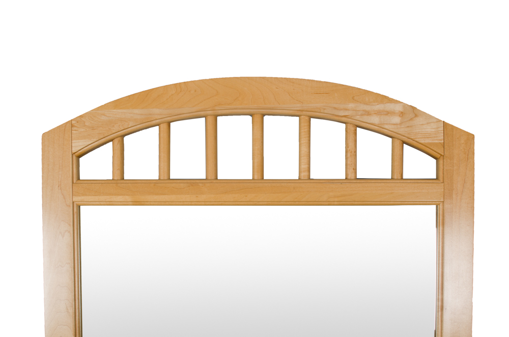 Oak Shaker Style Mirror