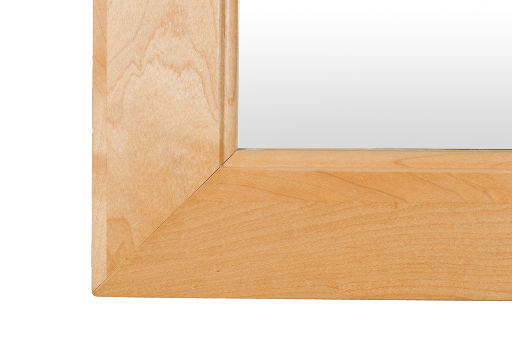 Oak Shaker Style Mirror