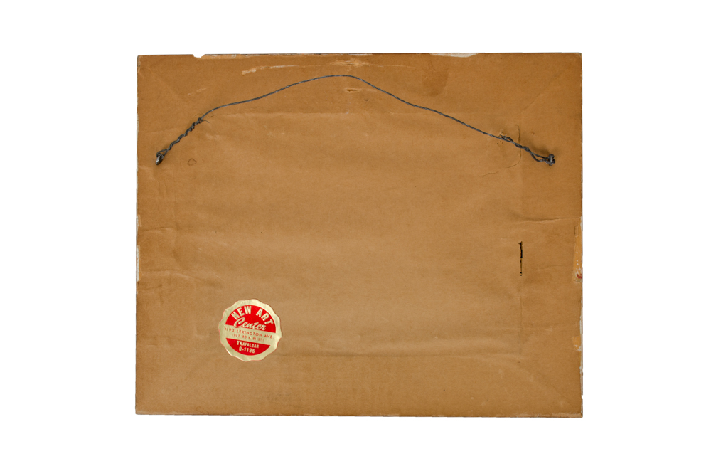 M.A. Devlin Hand-Painted Landscape Porcelain Plaque