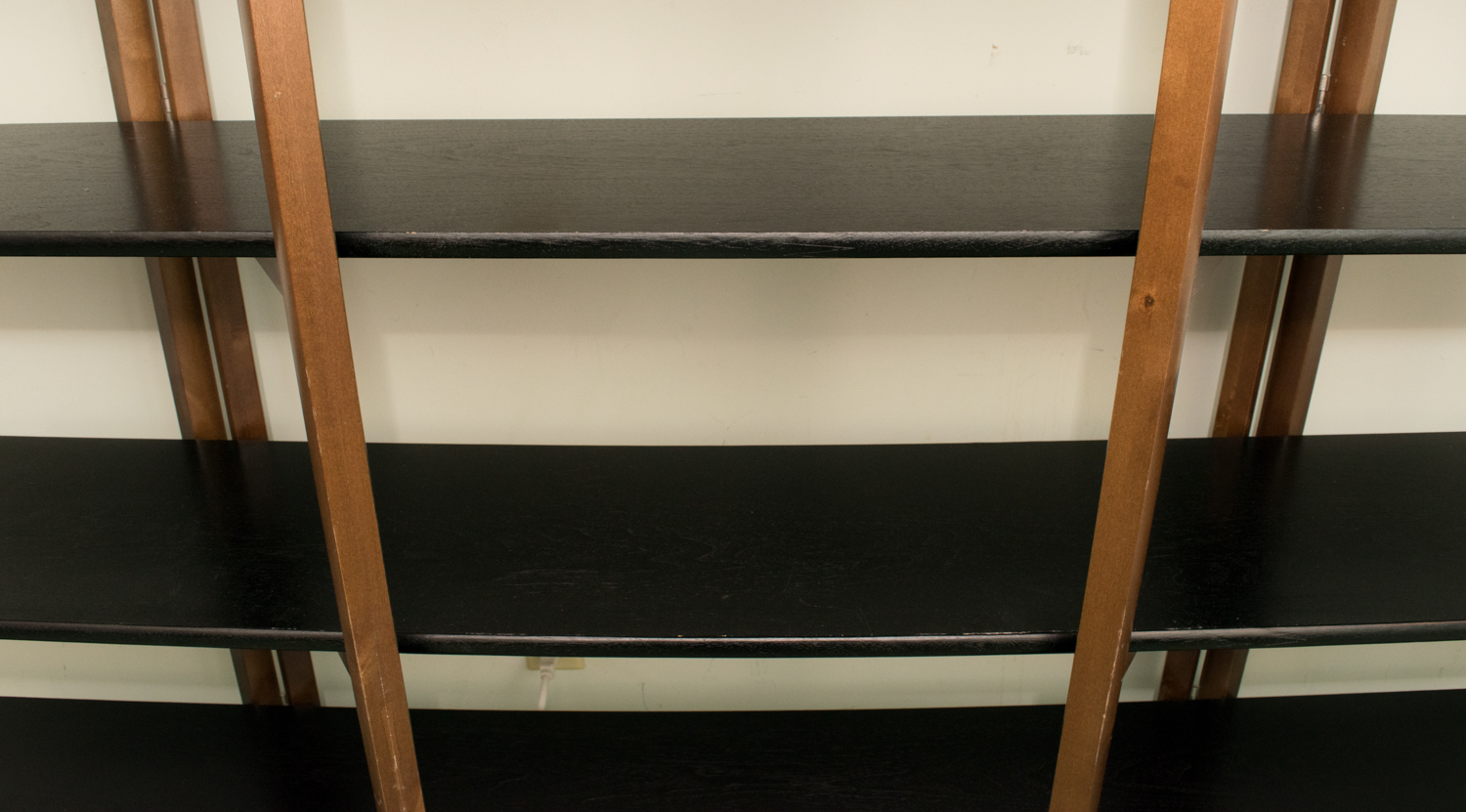 Contemporary Walnut Bookcase