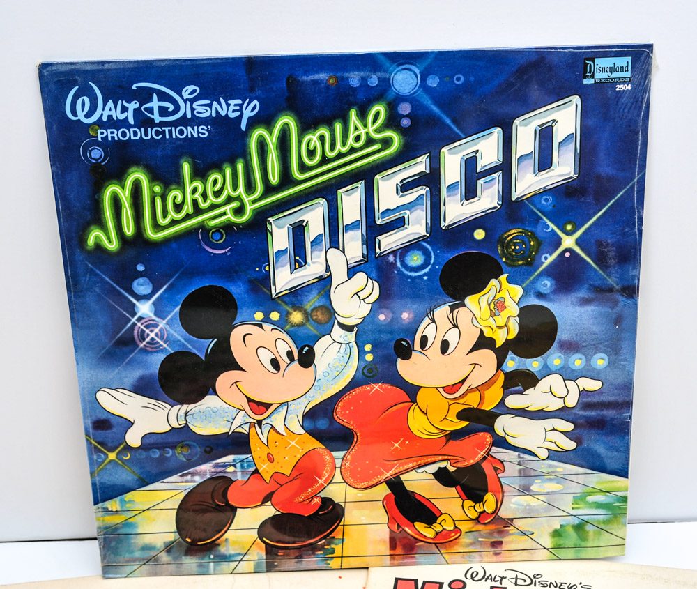 Walt Disney's "Fantasia" and Mickey Mouse Albums on Vinyl