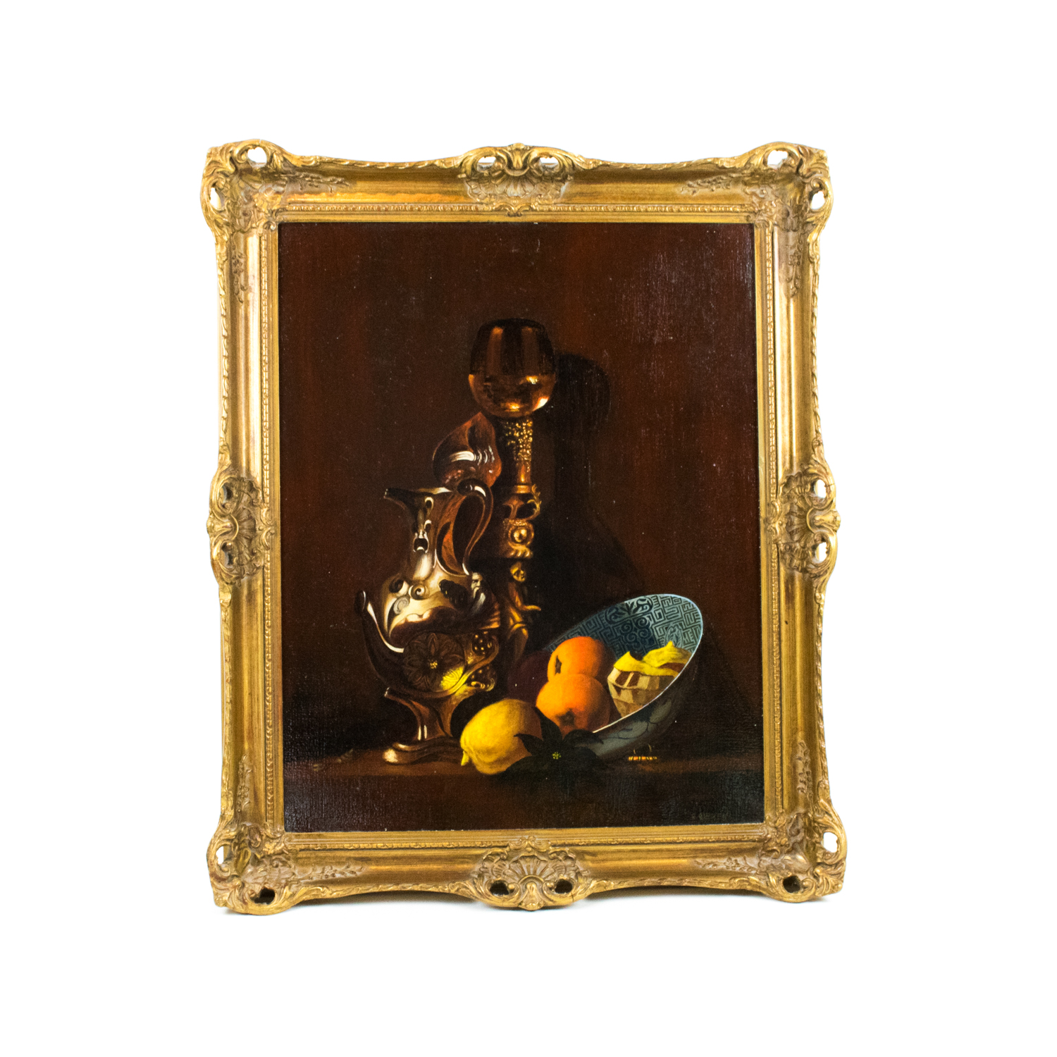 Original Still Life Oil Painting by C. Geizen